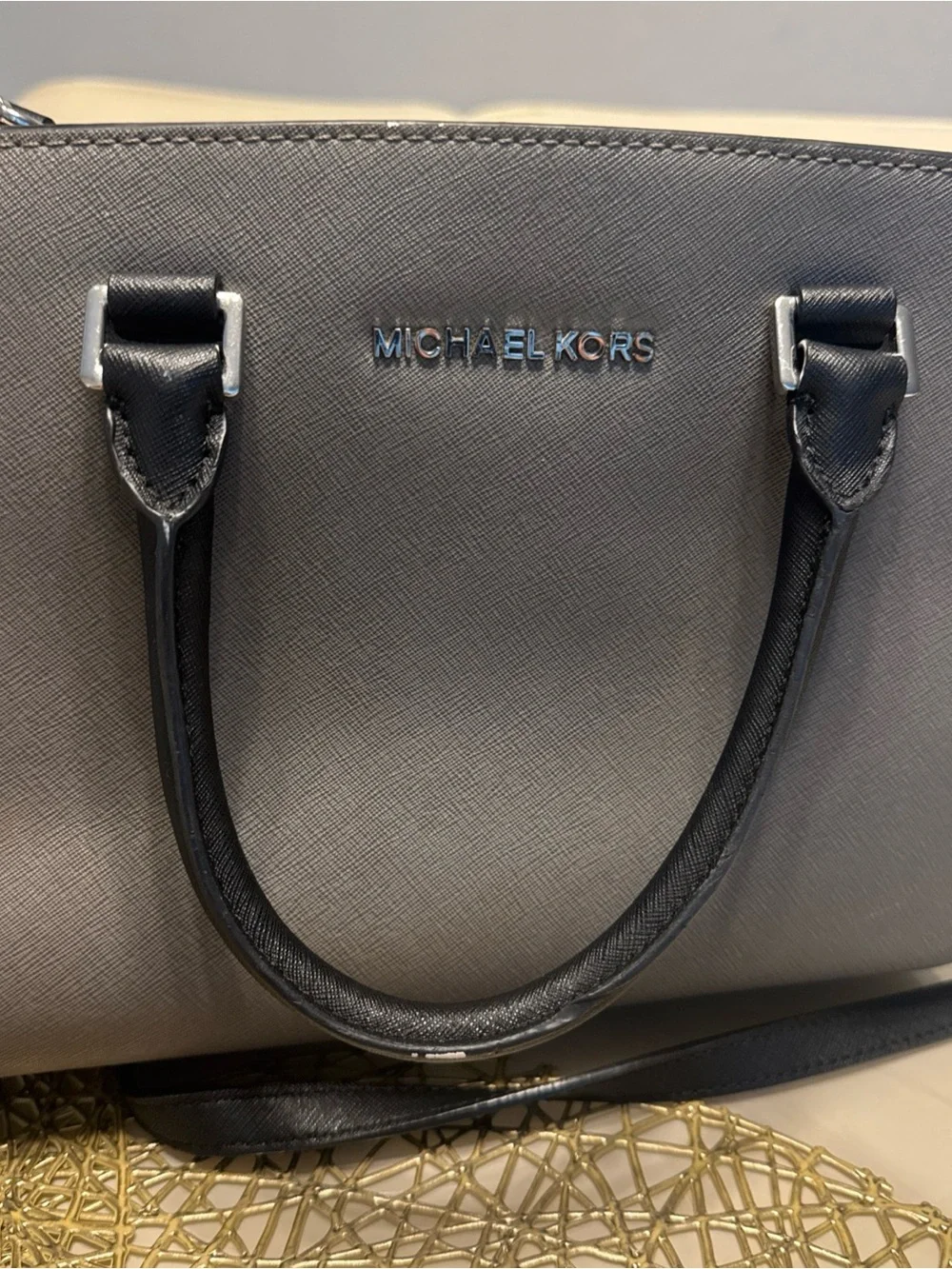 Michael Kors Selma Medium Top Zip Satchel